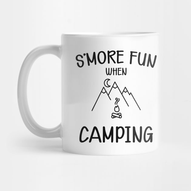 Camping - S'more fun when camping by KC Happy Shop